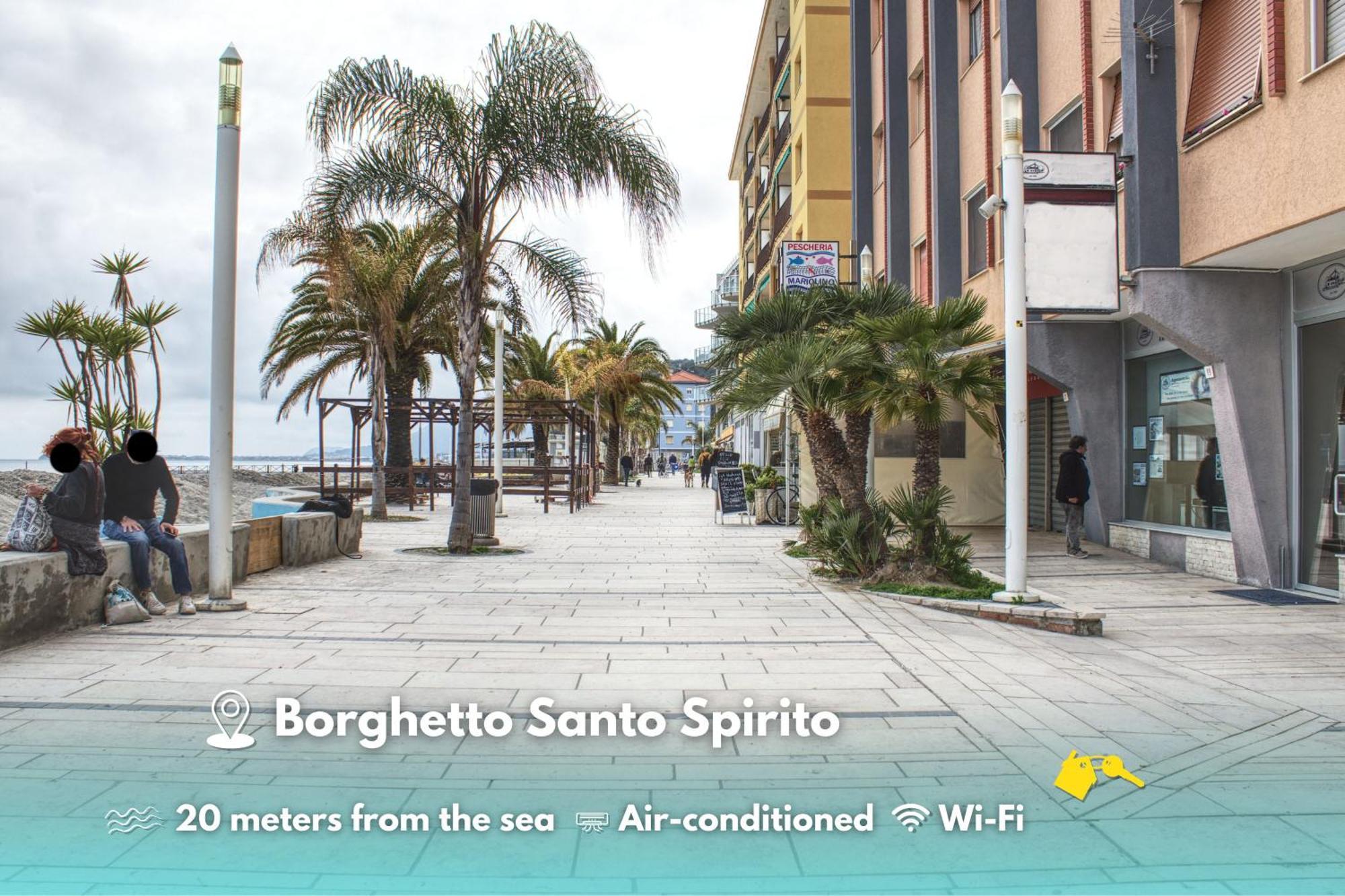 20 Metri Dal Mare, Vacanze Vicini A Tutto * Borghetto Santo Spirito